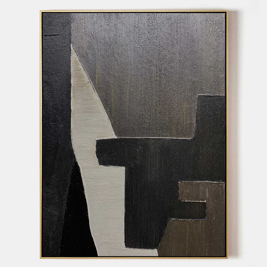 Minimalistisk Vægkunst i Lærred