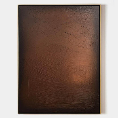 Bronze Vægkunst i Olie på Lærred