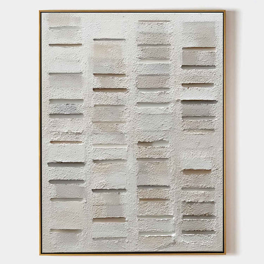 Wabi-Sabi Vægkunst i Lærred