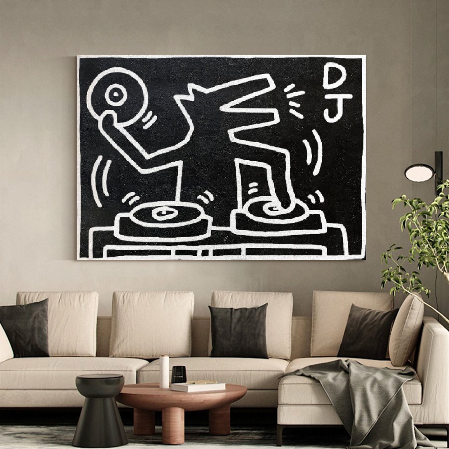 Pop Art Vægkunst i Akryl