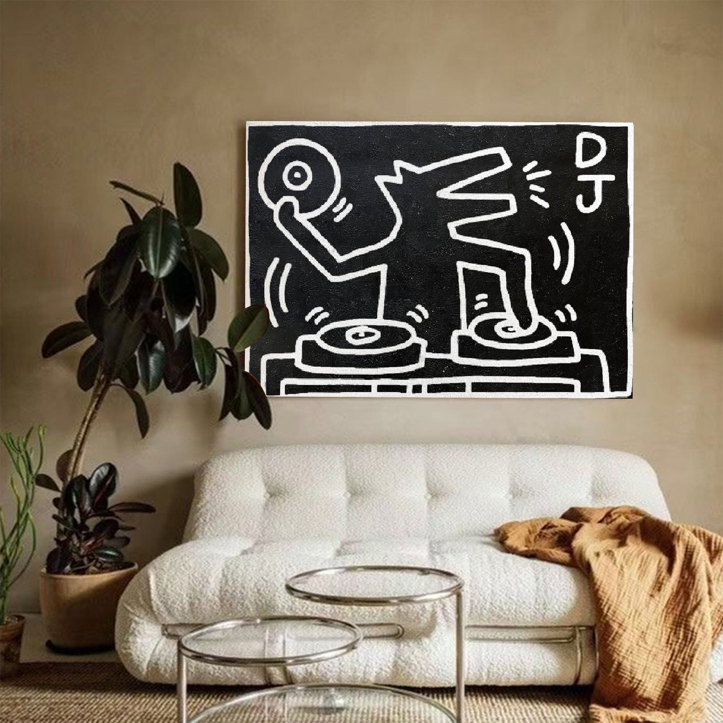 Pop Art Vægkunst i Akryl