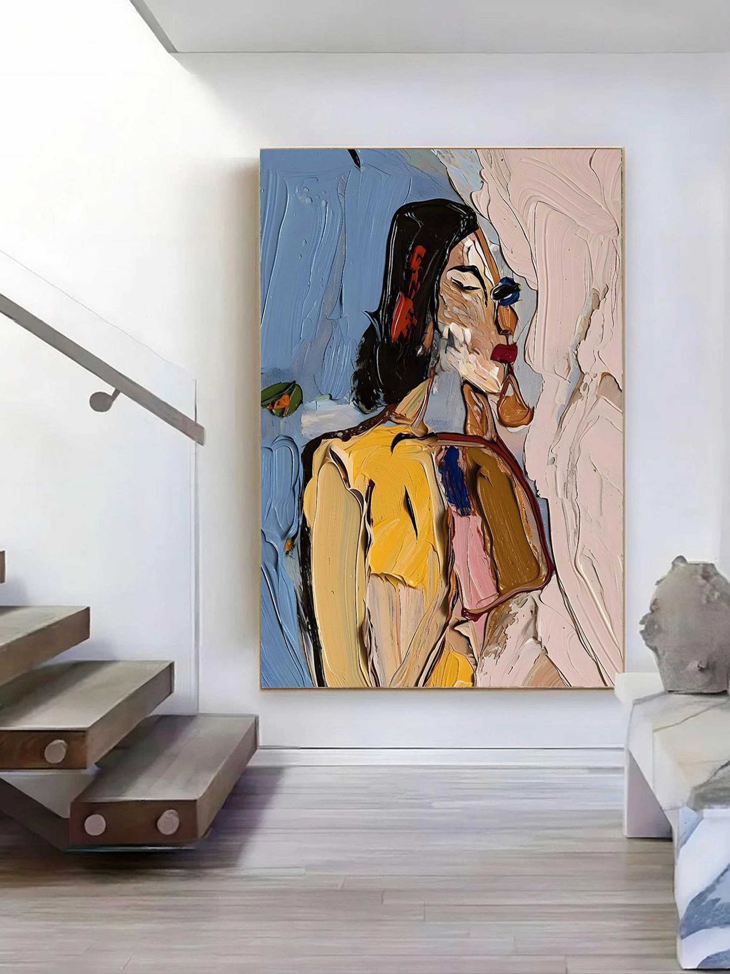 Bold Maleri i Impasto teknik