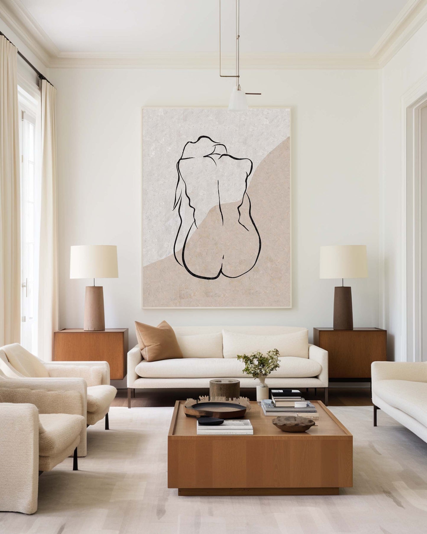 Minimalistisk Plakat i Papir