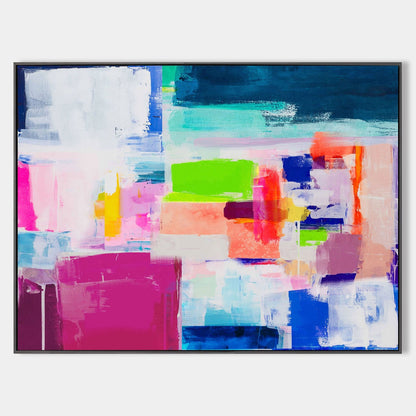 Vibrant Maleri i Lærred