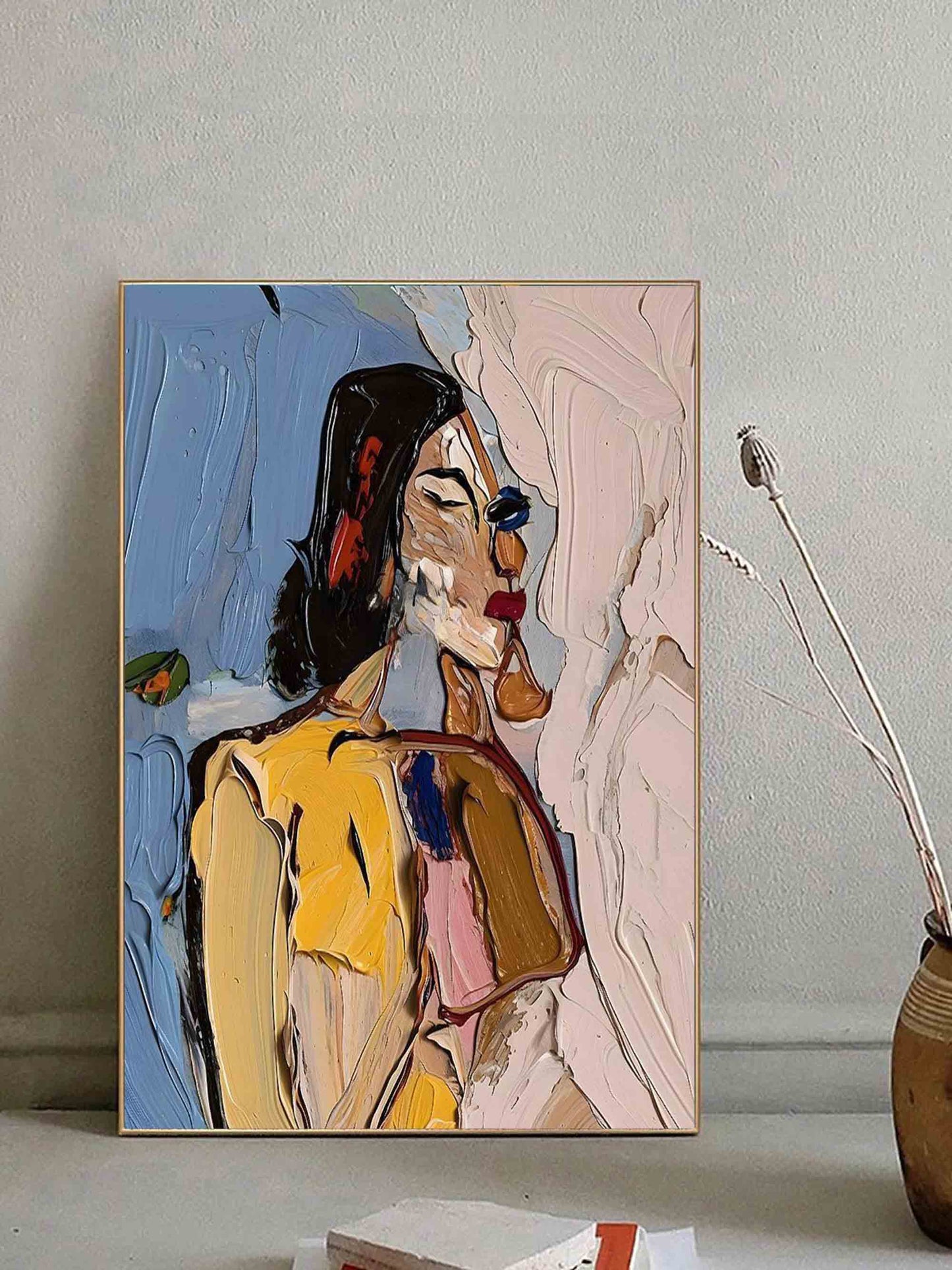 Bold Maleri i Impasto teknik