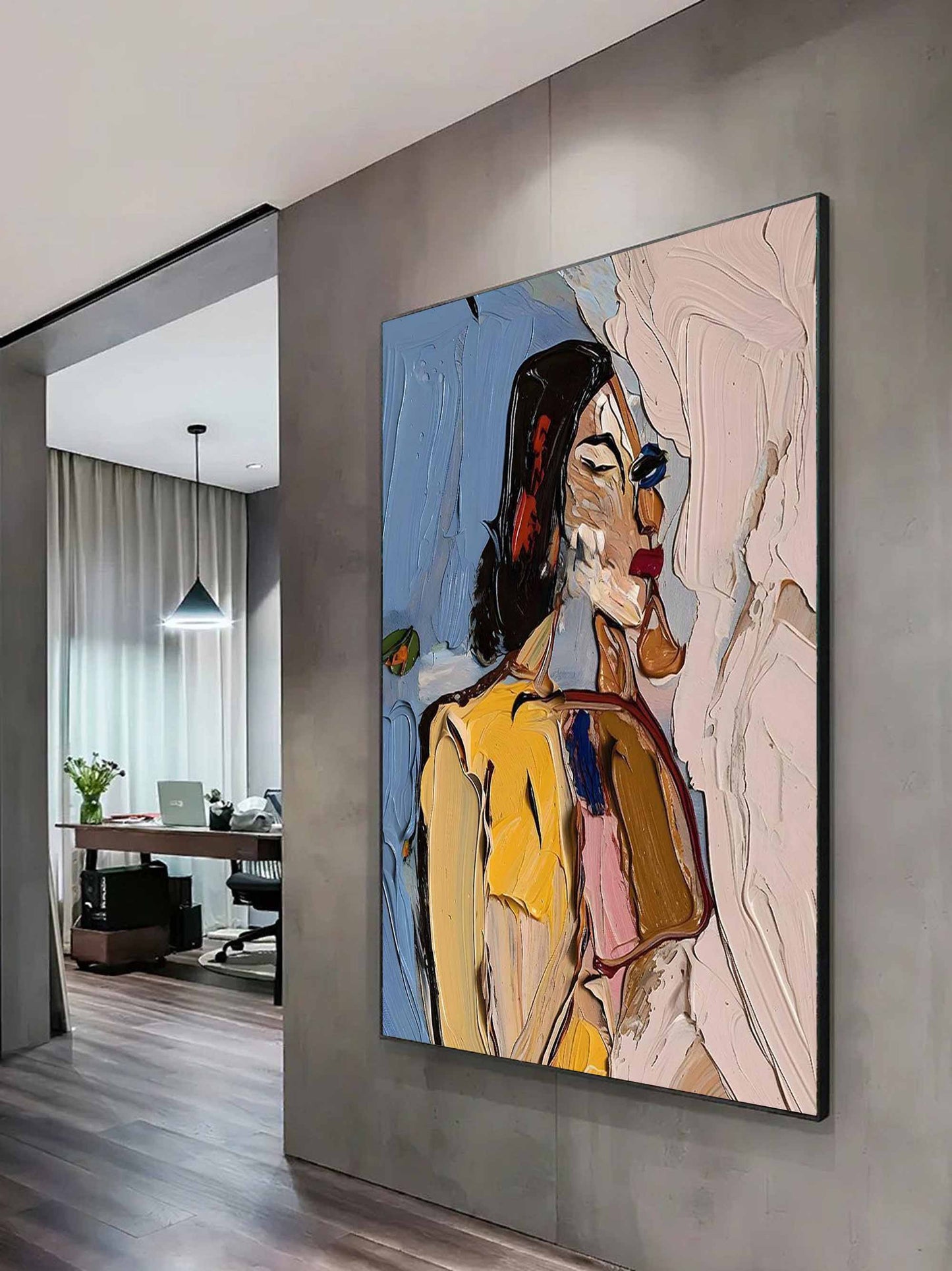 Bold Maleri i Impasto teknik