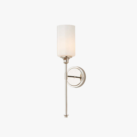 Tiffany Væglampe i Metal og Glas