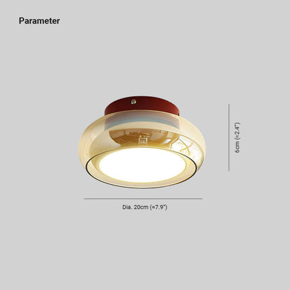 Juni Loftlampe i Glas