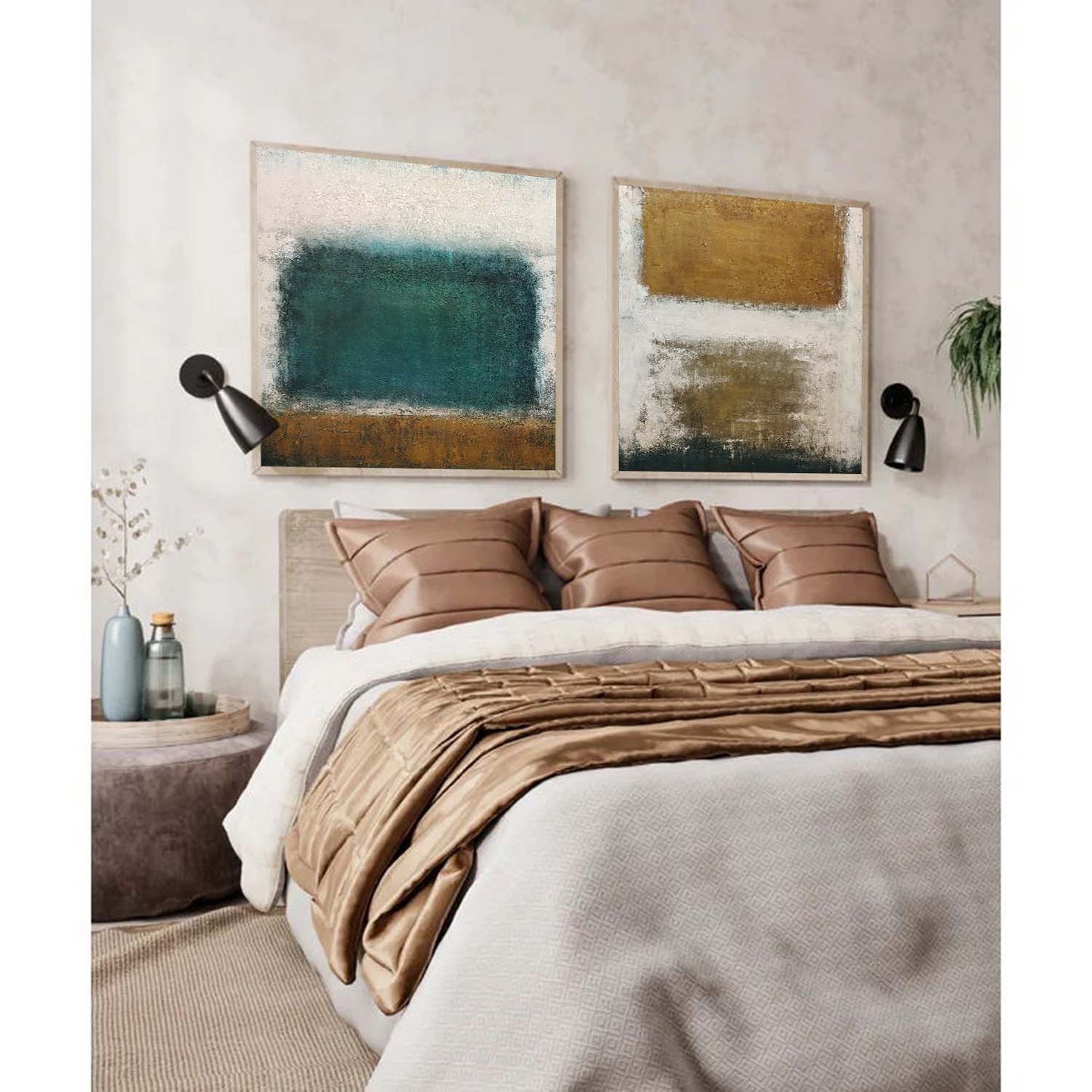 Rothko Maleri sæt i Lærred