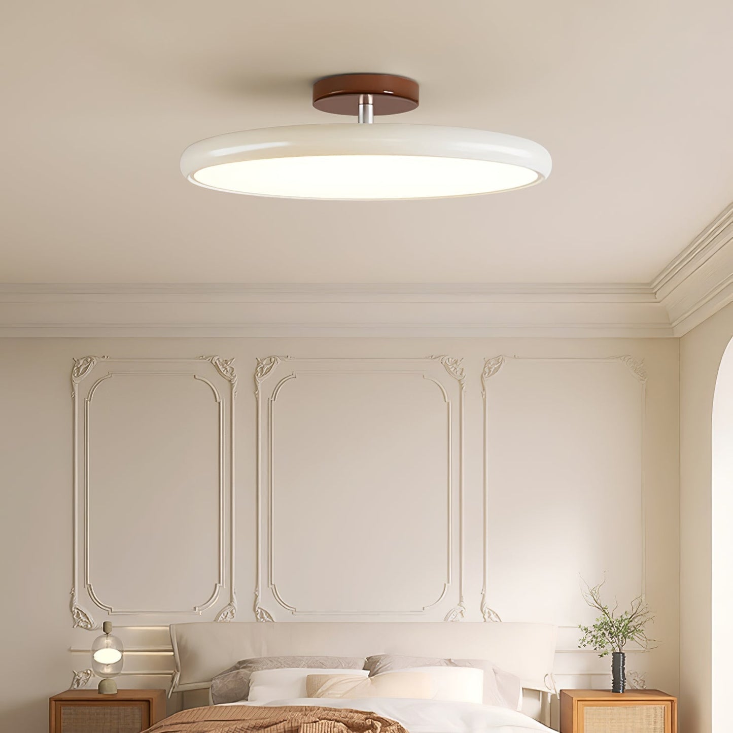 Fyne Loftlampe i Metal