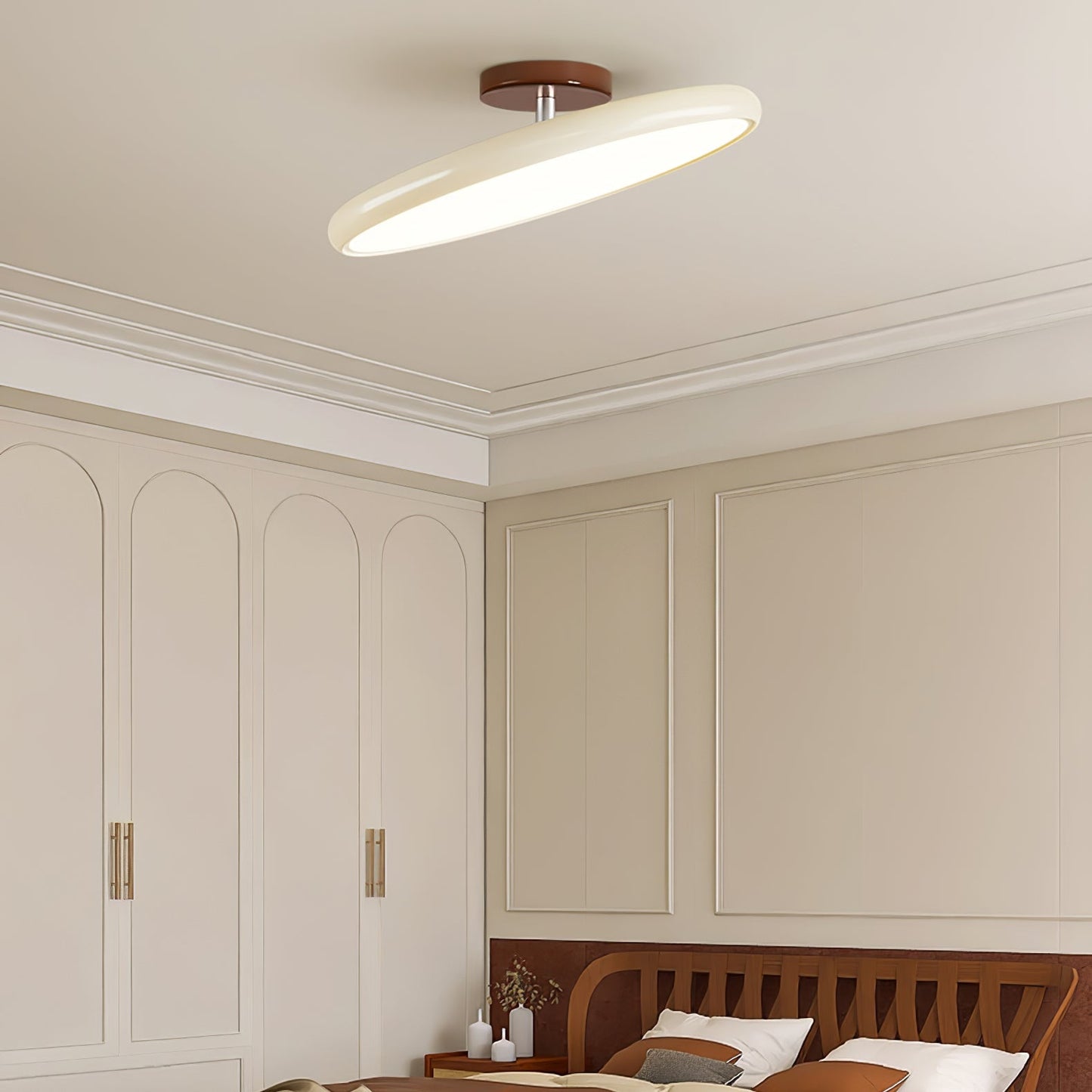 Fyne Loftlampe i Metal