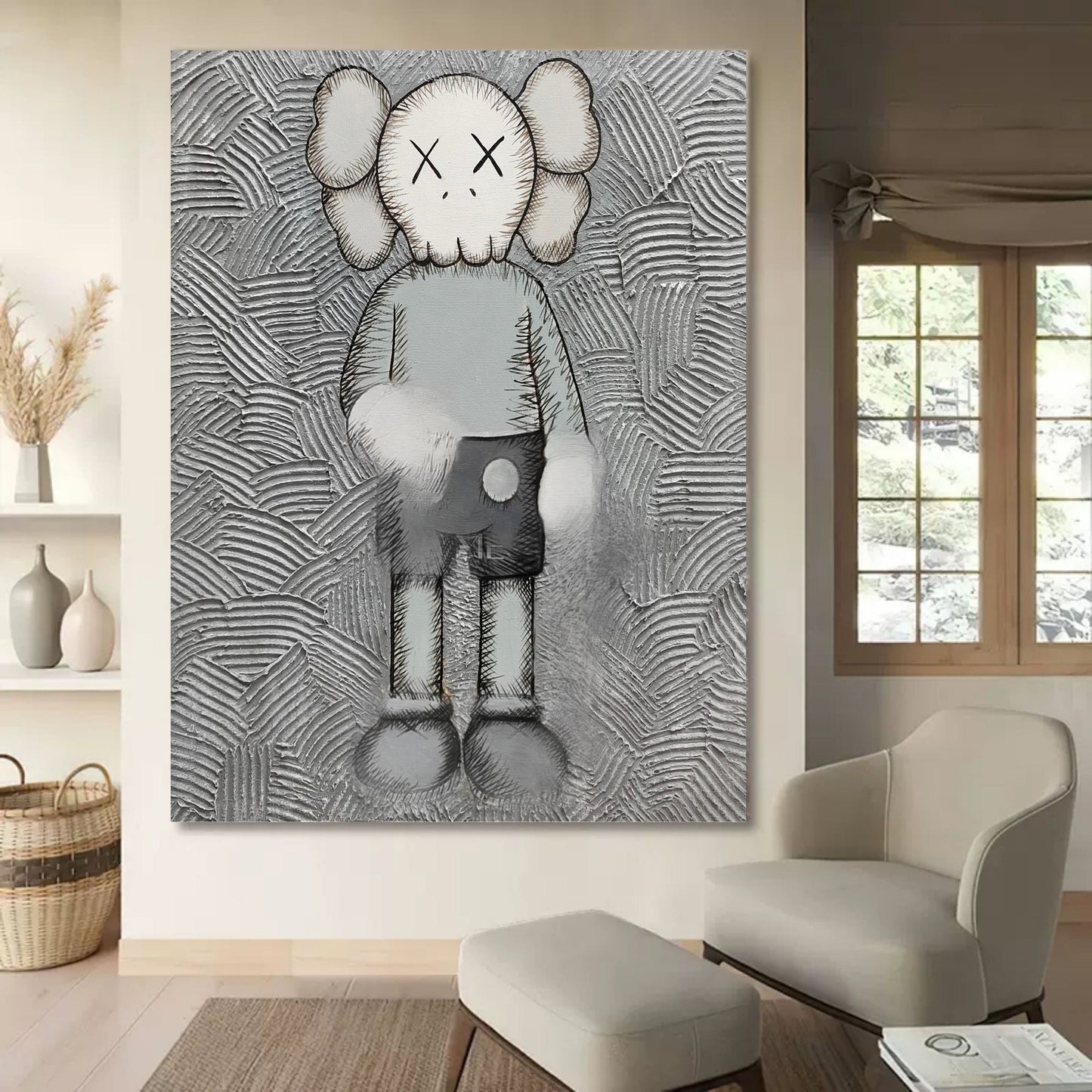 Kaws Kunsttryk i Lærred