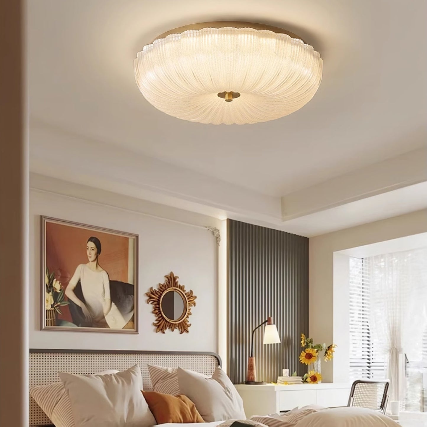 Halo Loftlampe i Glas