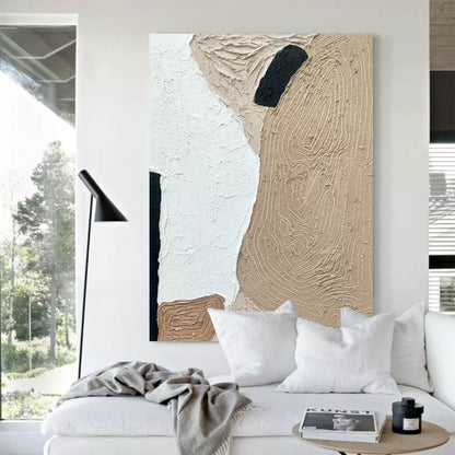Wabi-Sabi Vægkunst i Ler