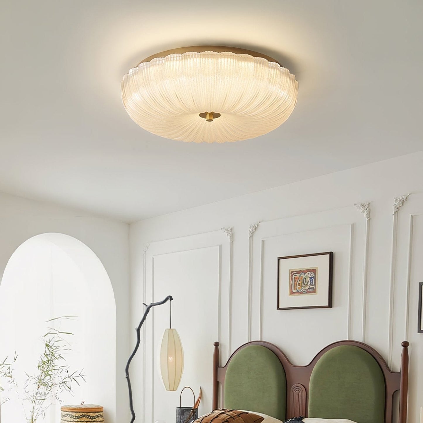 Halo Loftlampe i Glas
