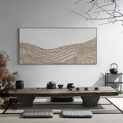 Wabi-Sabi Maleri i Lærred