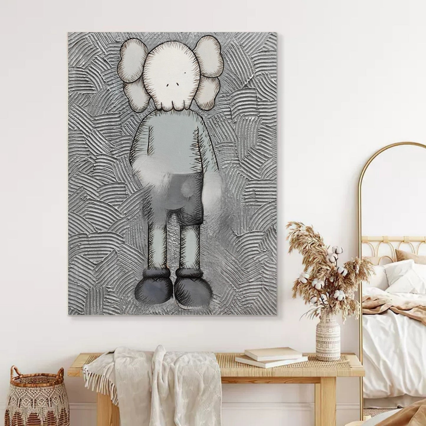Kaws Kunsttryk i Lærred
