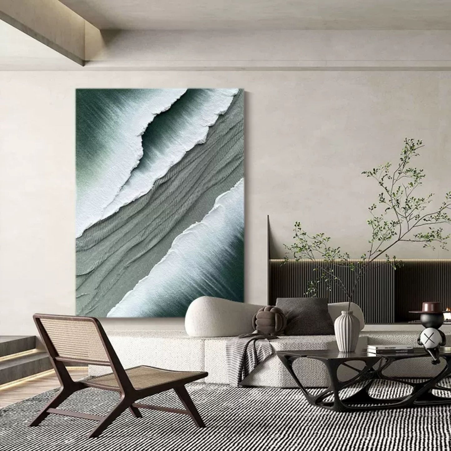 Væg Kunst i Lærred