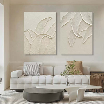 Wabi-Sabi Vægkunst i Lærred