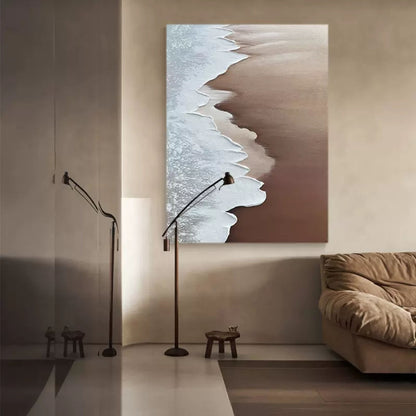 Minimalistisk Vægkunst i Akryl