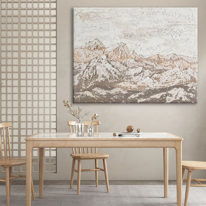 Vægkunst Landskab i Oliefarve