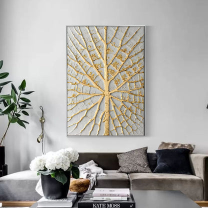Kintsugi Vægkunst i Træ