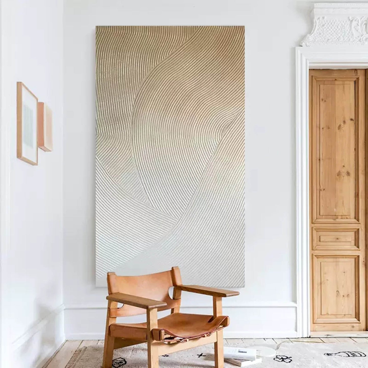 Wabi-Sabi Vægkunst i Akryl