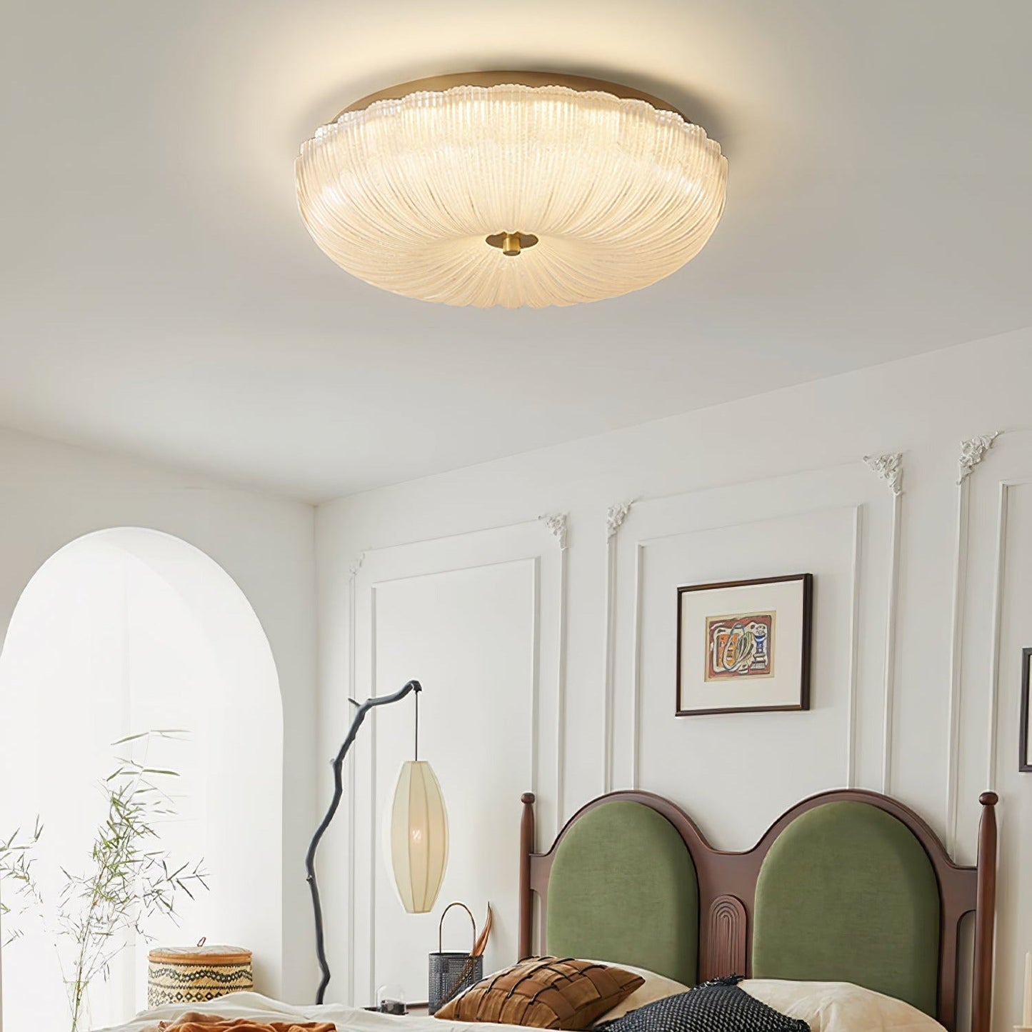 Halo Loftlampe i Glas