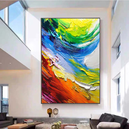 Vibrant Maleri i Akryl