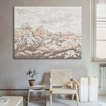 Vægkunst Landskab i Oliefarve