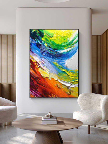 Vibrant Maleri i Akryl