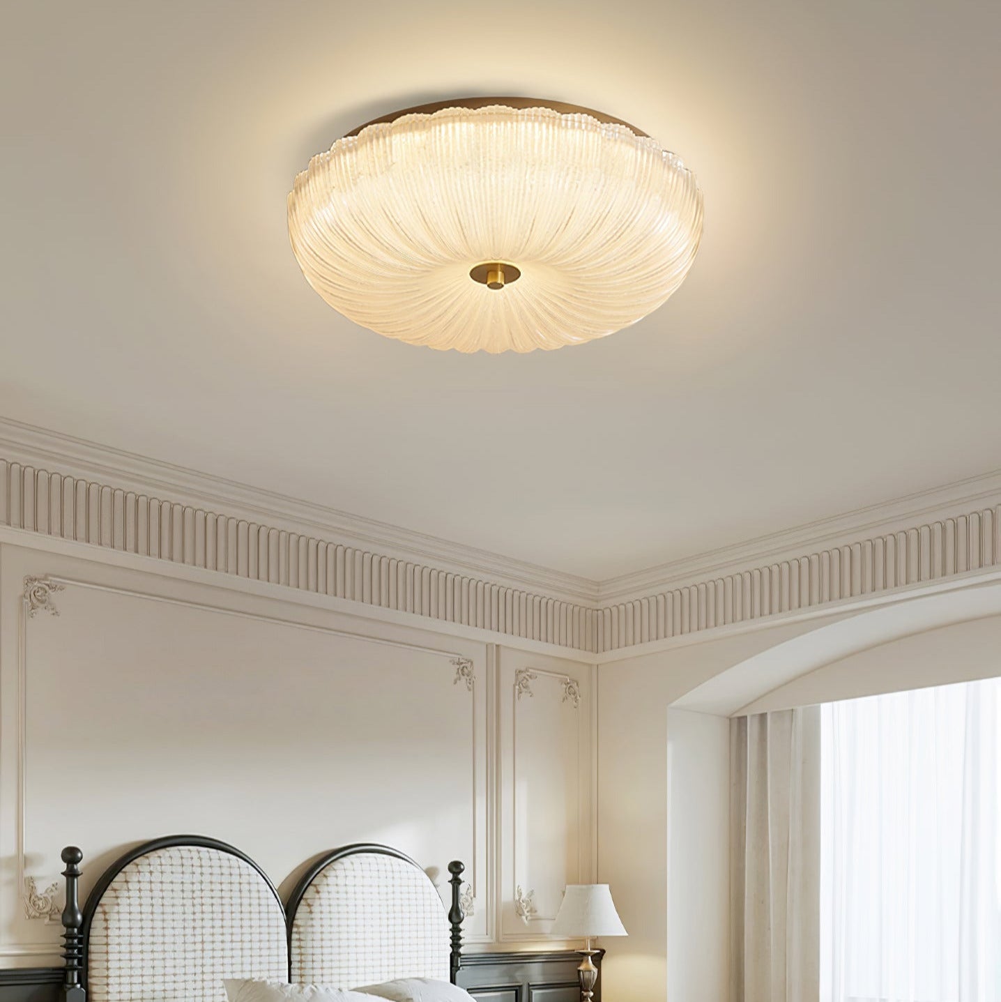 Halo Loftlampe i Glas