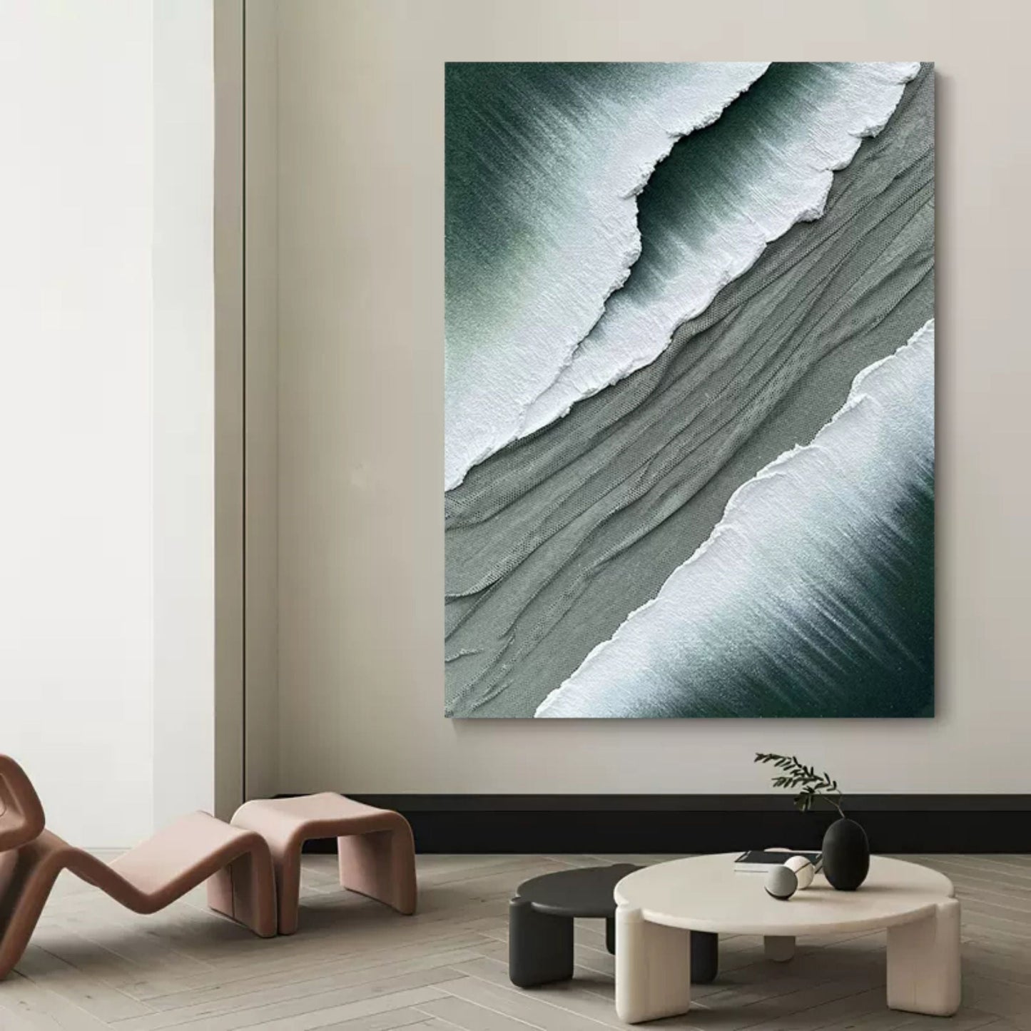Væg Kunst i Lærred