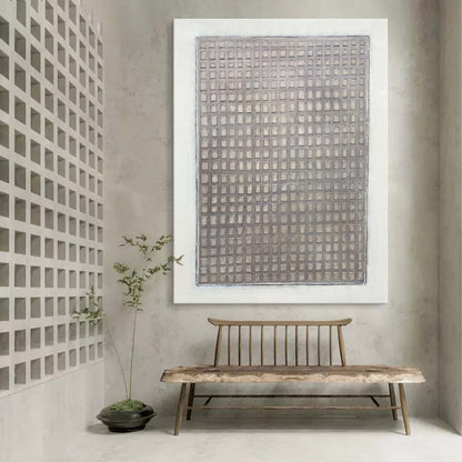 Minimalistisk Vægkunst i Lærred