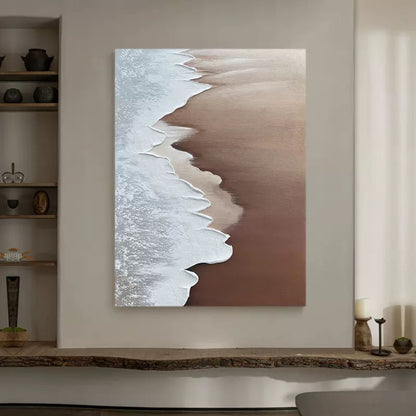 Minimalistisk Vægkunst i Akryl