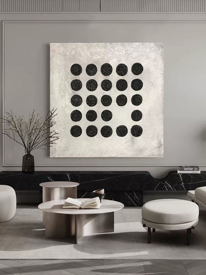 Minimalistisk Vægkunst i Lærred
