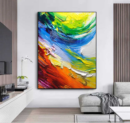 Vibrant Maleri i Akryl