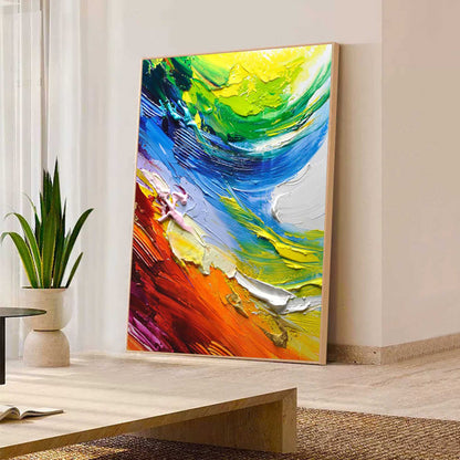 Vibrant Maleri i Akryl