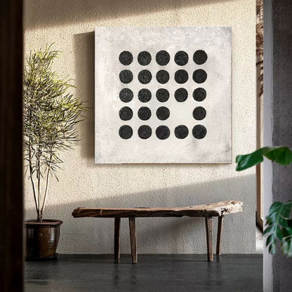 Minimalistisk Vægkunst i Lærred