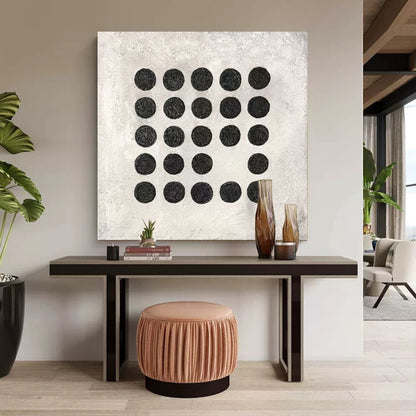 Minimalistisk Vægkunst i Lærred