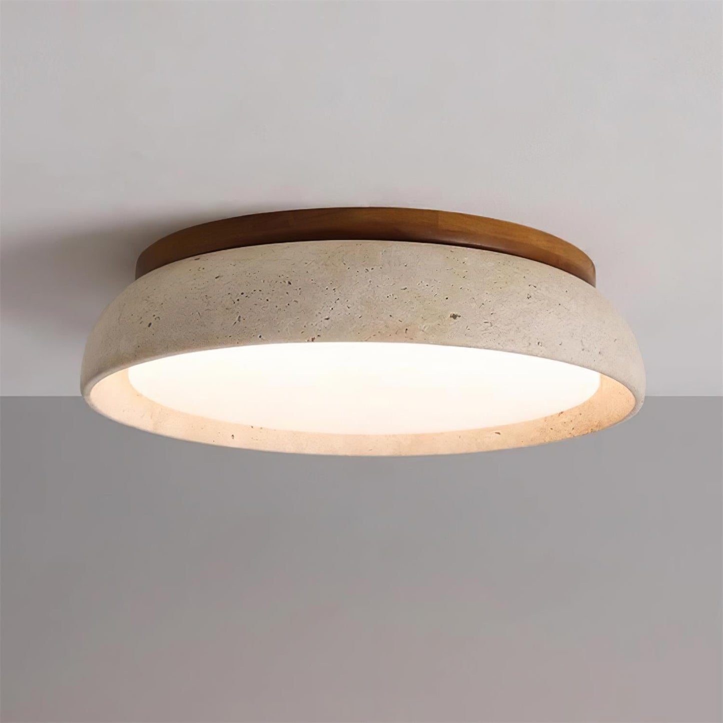 Kloris Loftlampe i Travertin