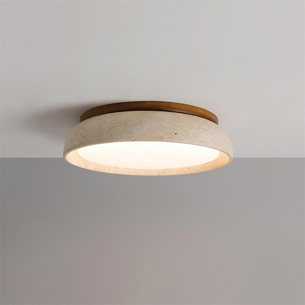 Kloris Loftlampe i Travertin