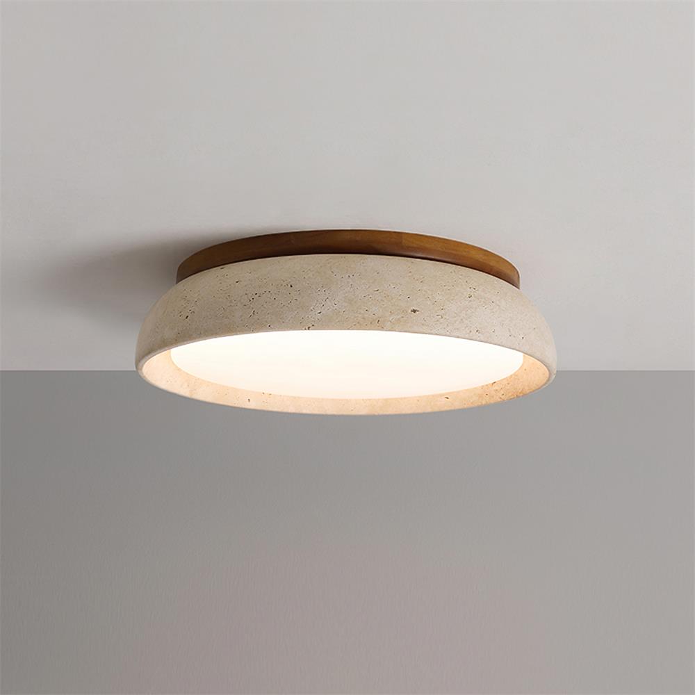 Kloris Loftlampe i Travertin