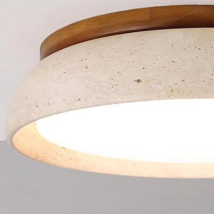 Kloris Loftlampe i Travertin