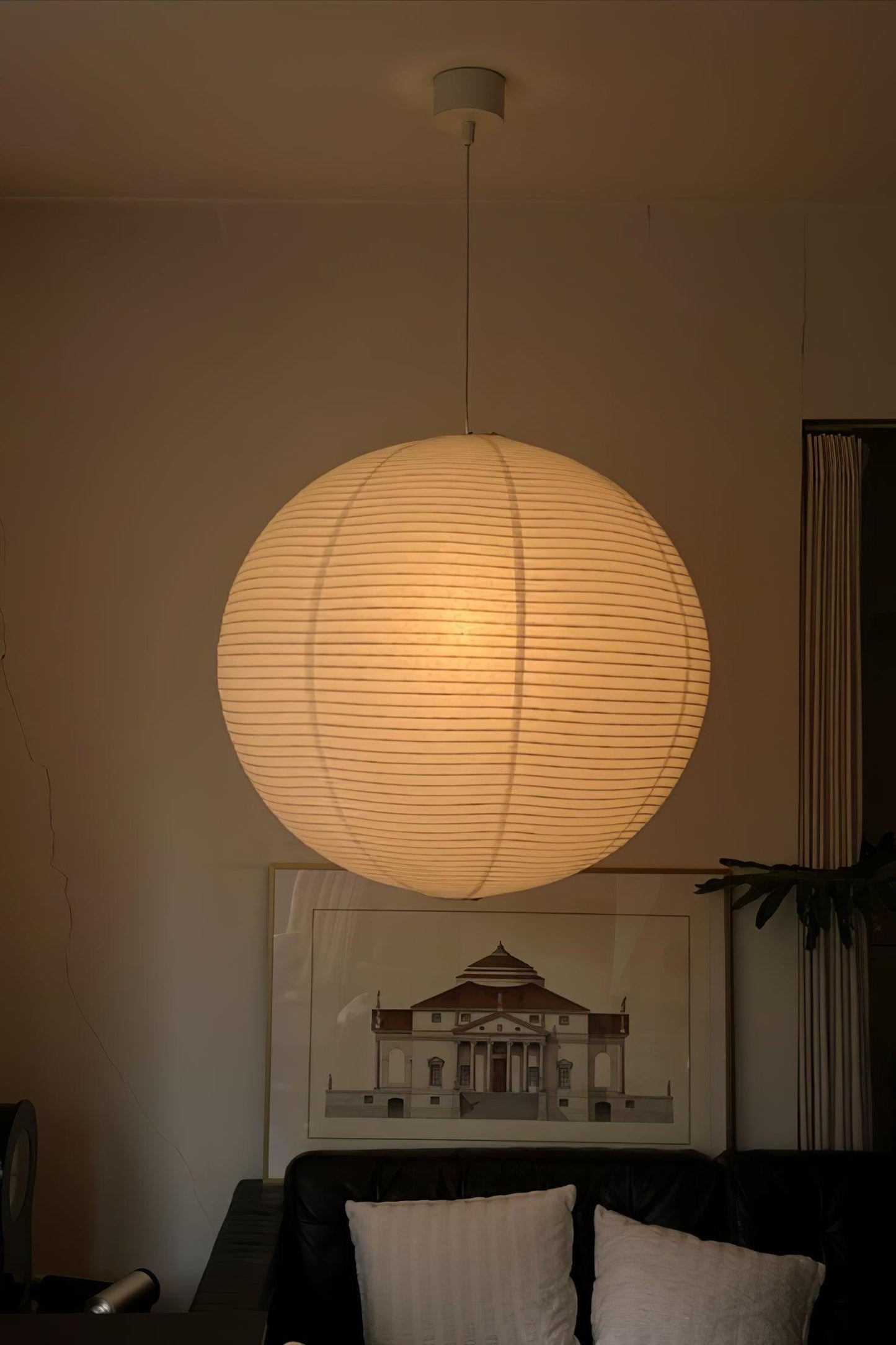 Lustra Pendellampe i Papir