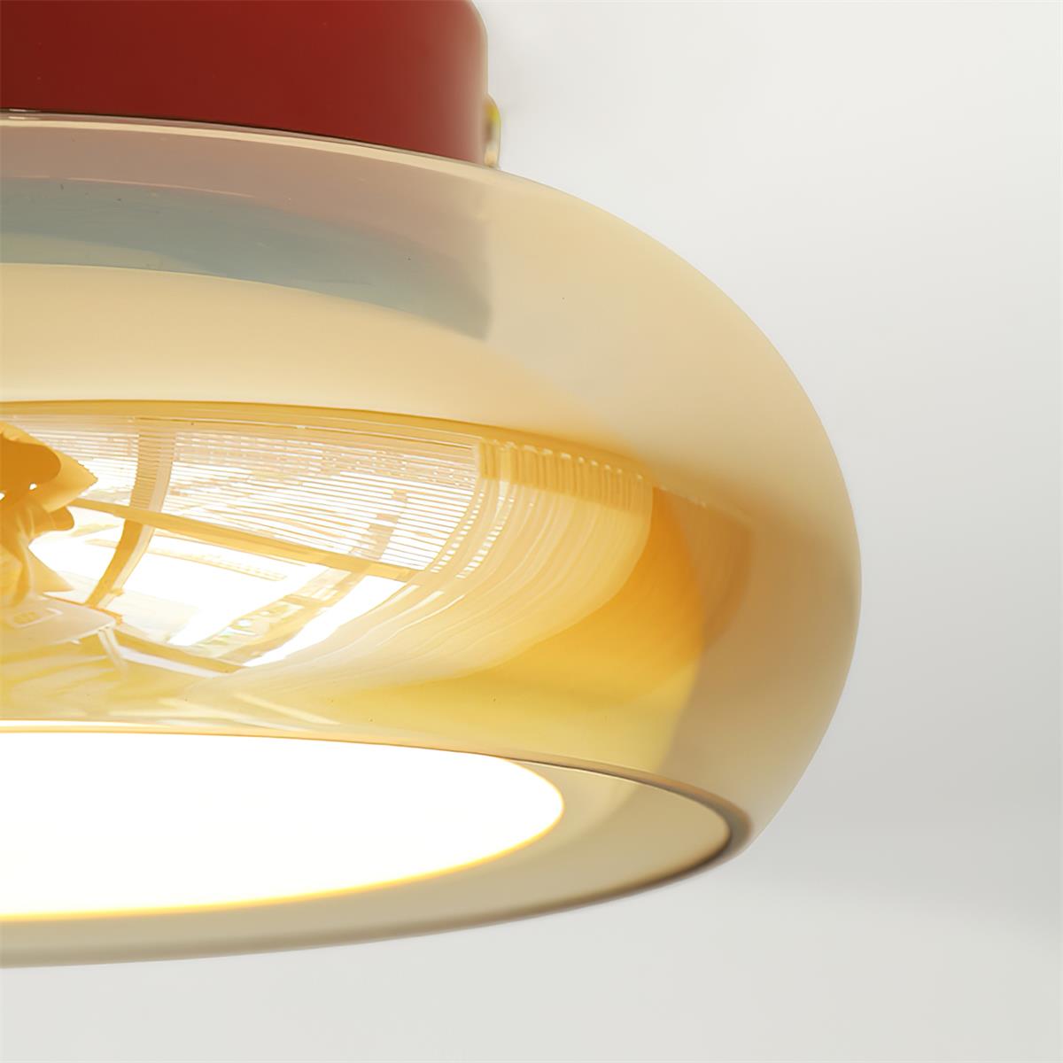 Juni Loftlampe i Glas