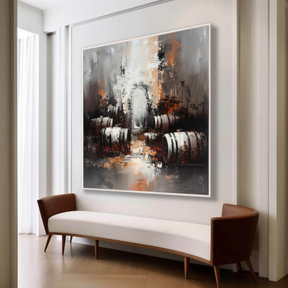 Vægkunst Plakat i Træ