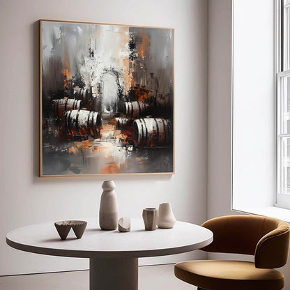 Vægkunst Plakat i Træ
