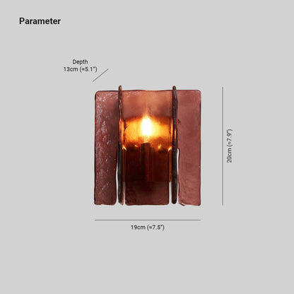 Solanic Væglampe i Glas