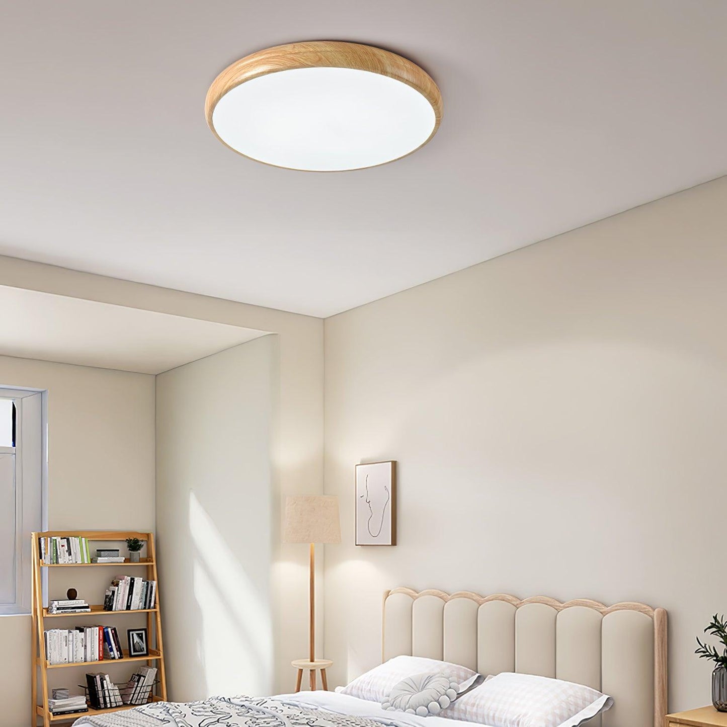 Grena Loftlampe i Træ